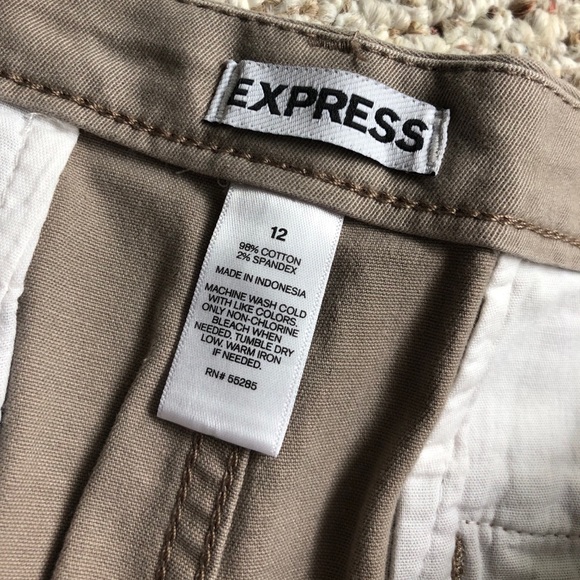 Express Taupe/Gray Shorts - Picture 5 of 5